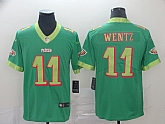 Nike Eagles 11 Carson Wentz Green City Edition Vapor Untouchable Limited Jersey,baseball caps,new era cap wholesale,wholesale hats